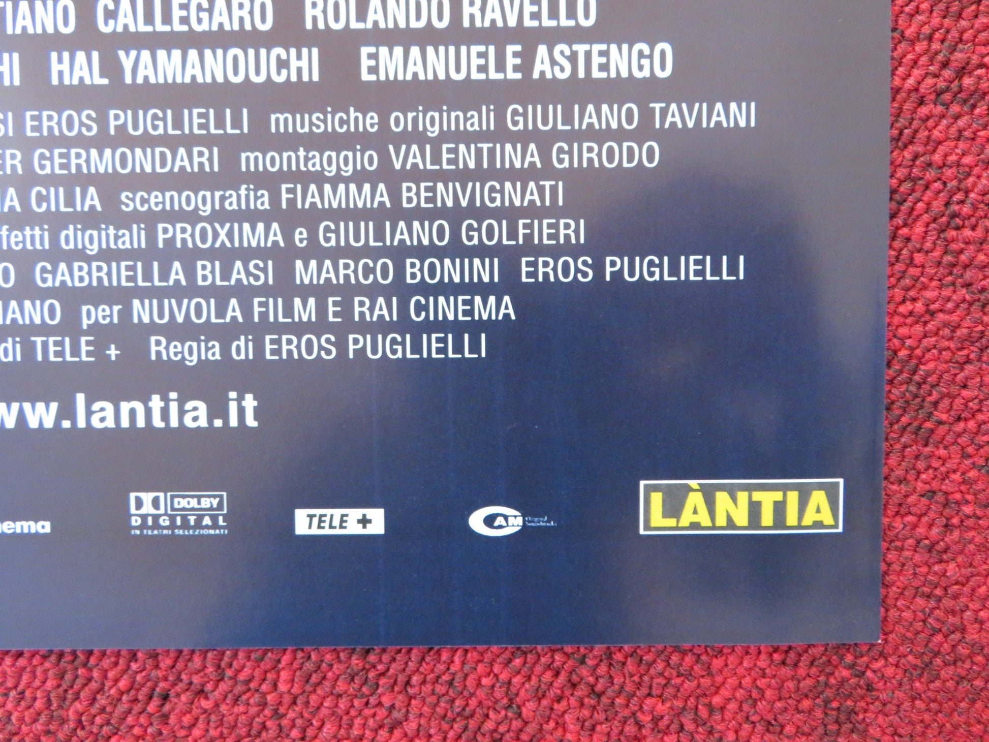 TUTTA LA CONOSCENZA DEL MONDO - C ITALIAN FOTOBUSTA POSTER MEZZOGIORNO 2001 Rendezvous Cinema Movie posters