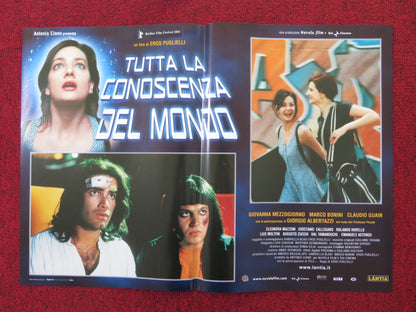 TUTTA LA CONOSCENZA DEL MONDO - D ITALIAN FOTOBUSTA POSTER MEZZOGIORNO 2001 Rendezvous Cinema Movie posters