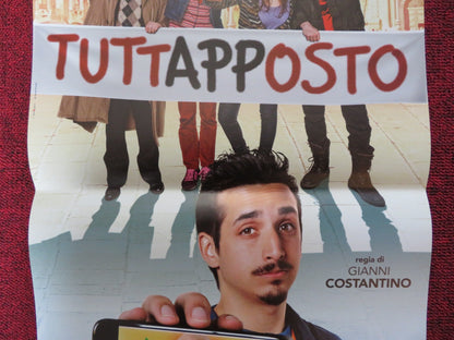 TUTTAPPOSTO ITALIAN LOCANDINA POSTER ROBERTO LIPARI LUCA ZINGARETTI 2019 Rendezvous Cinema Movie posters