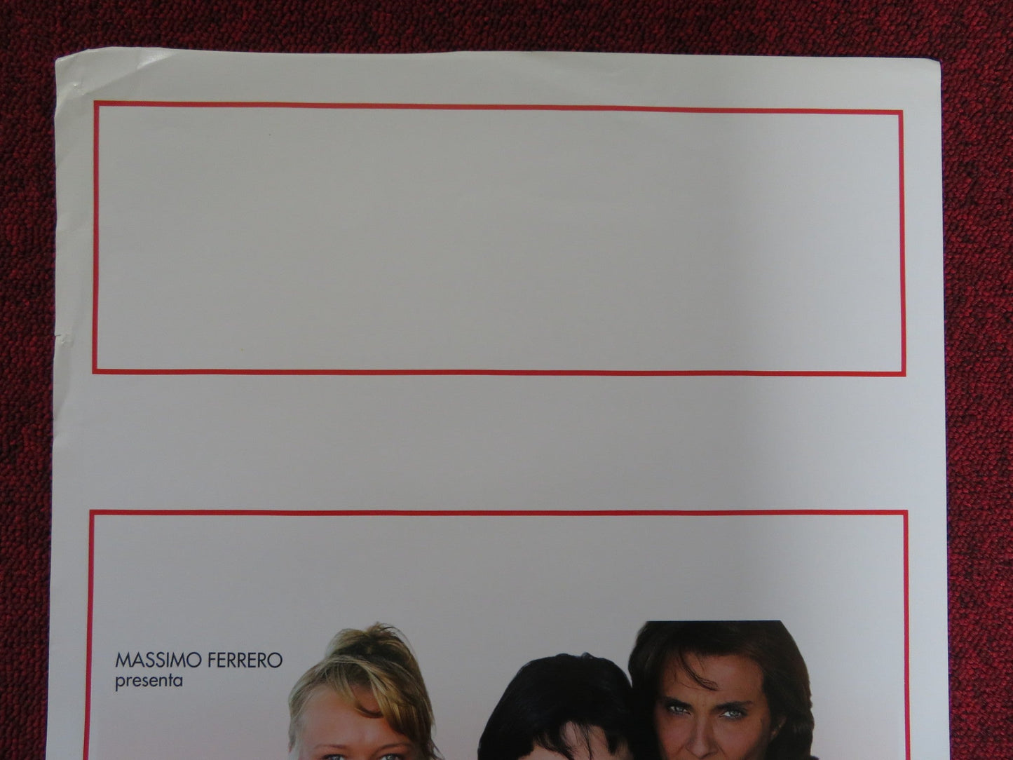 TUTTE LE DONNE DELLA MIA VITA ITALIAN LOCANDINA POSTER LUCA ZINGARETTI 2007 Rendezvous Cinema Movie posters