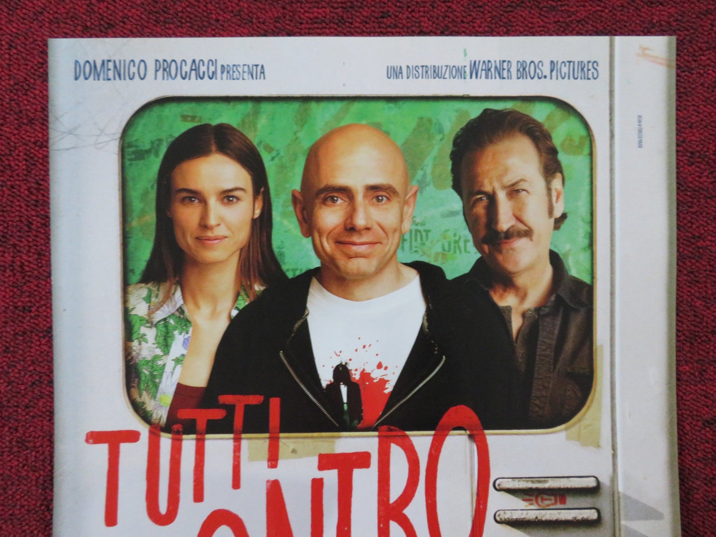 TUTTI CONTRO TUTTI ITALIAN LOCANDINA POSTER ROLANDO RAVALLO 2013 Rendezvous Cinema Movie posters