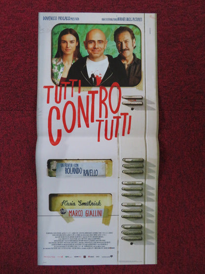 TUTTI CONTRO TUTTI ITALIAN LOCANDINA POSTER ROLANDO RAVALLO 2013 Rendezvous Cinema Movie posters