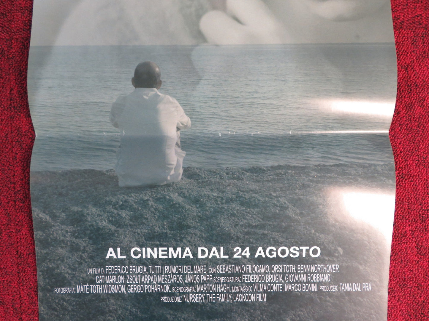 TUTTI I RUMORI DEL MARE ITALIAN LOCANDINA POSTER SEBASTIANO FILOCAMO 2012 Rendezvous Cinema Movie posters