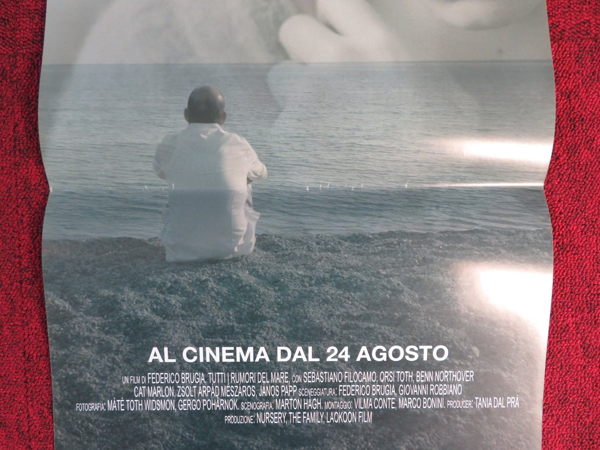 TUTTI I RUMORI DEL MARE ITALIAN LOCANDINA POSTER SEBASTIANO FILOCAMO 2012 Rendezvous Cinema Movie posters
