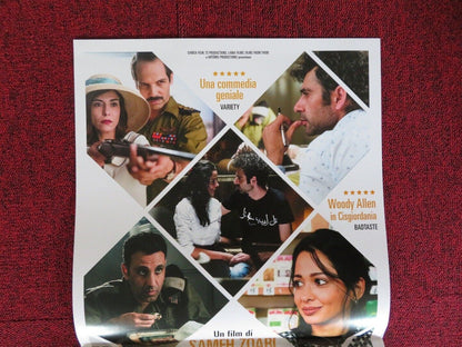 TUTTI PAZZI A TEL AVIV ITALIAN LOCANDINA (27"x13") POSTER KAIS NASHIF 2018 - Rendezvous Cinema
