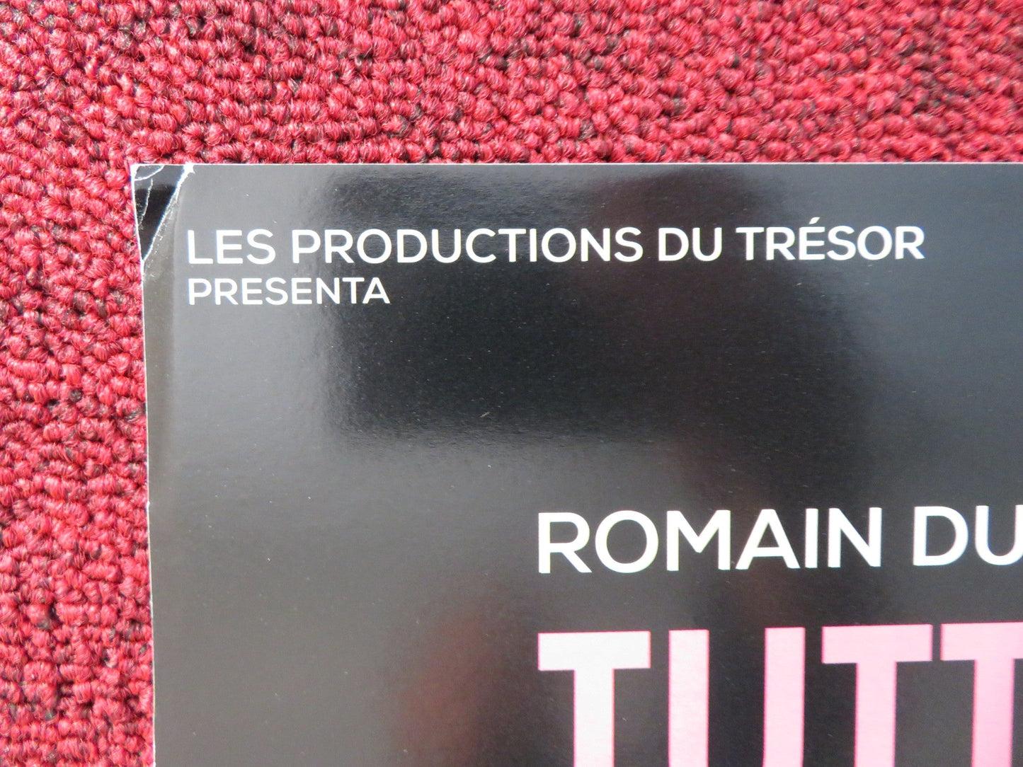 TUTTI PAZZI PER ROSE ITALIAN LOCANDINA POSTER ROMAIN DURIS DEBORAH FRANCOIS 2012 Rendezvous Cinema Movie posters