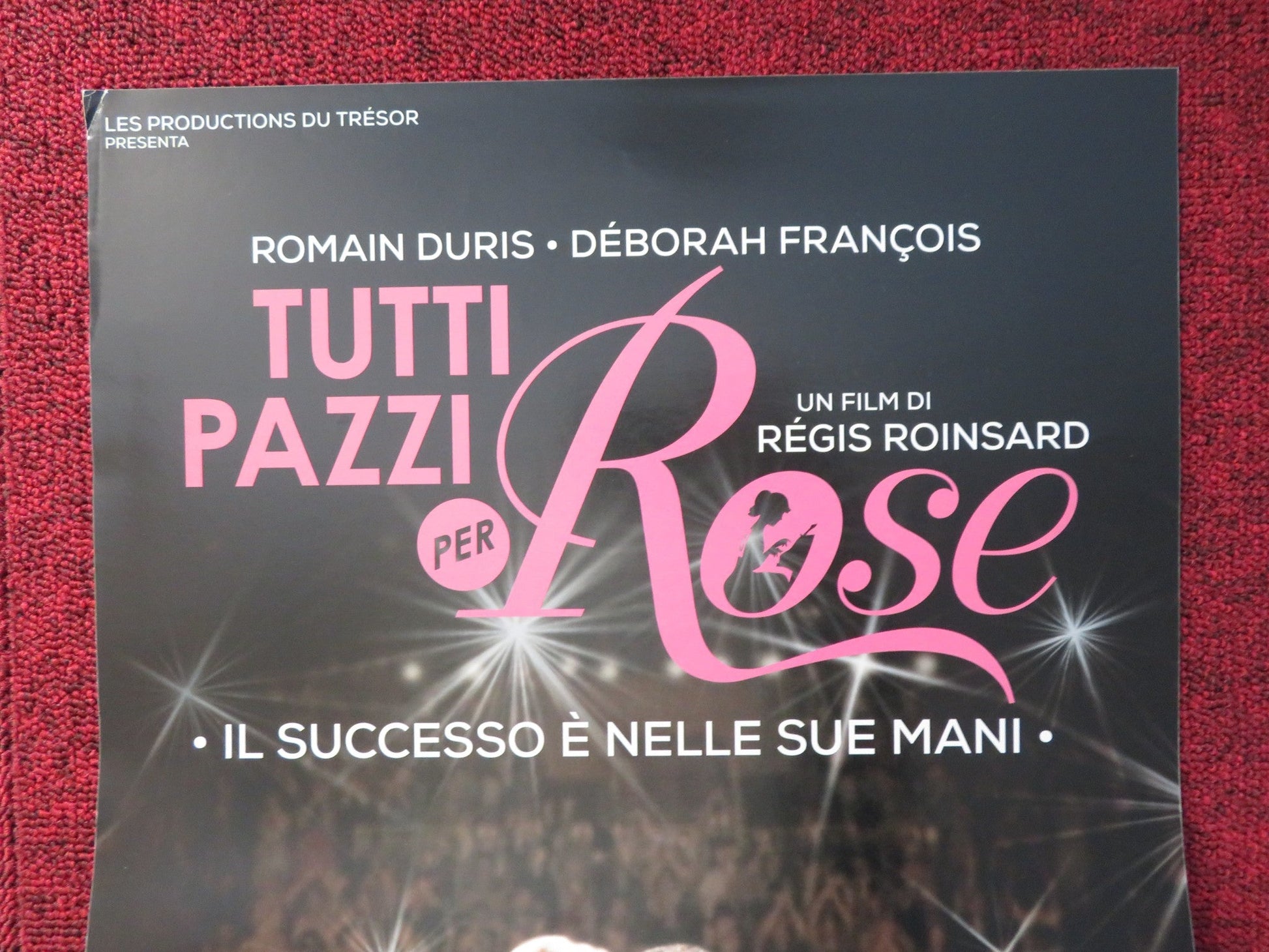 TUTTI PAZZI PER ROSE ITALIAN LOCANDINA POSTER ROMAIN DURIS DEBORAH FRANCOIS 2012 Rendezvous Cinema Movie posters