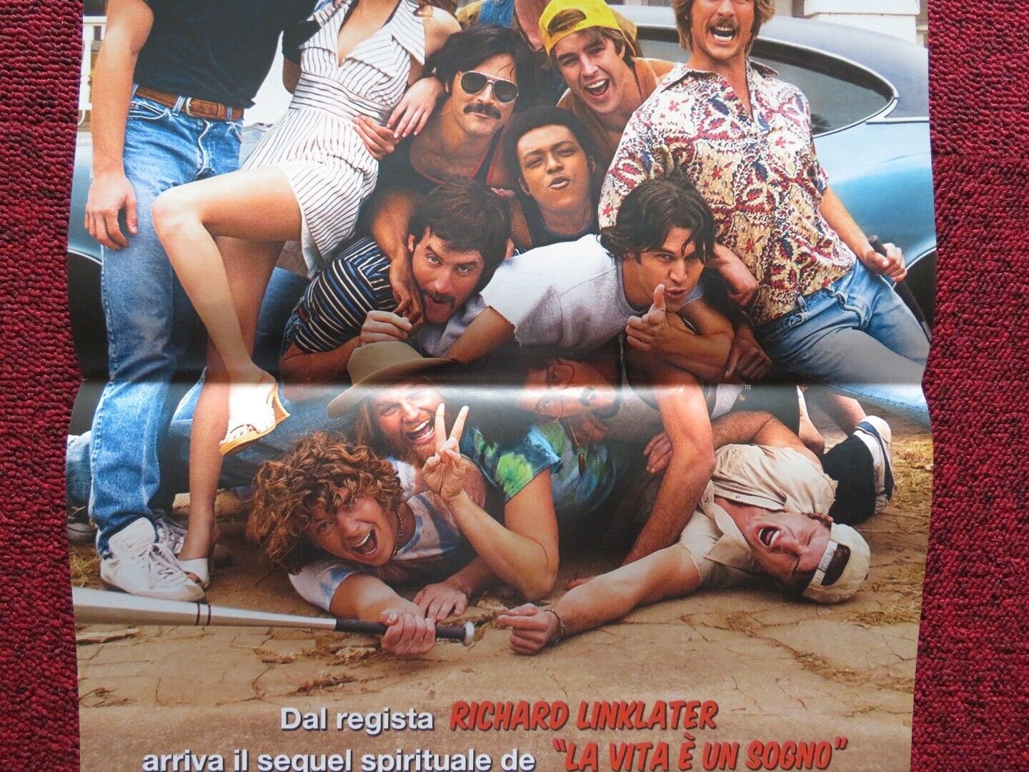 TUTTI VOGLIONO QUALCOSA ITALIAN LOCANDINA (27"x12.5") POSTER BLAKE JENNER 2016 - Rendezvous Cinema