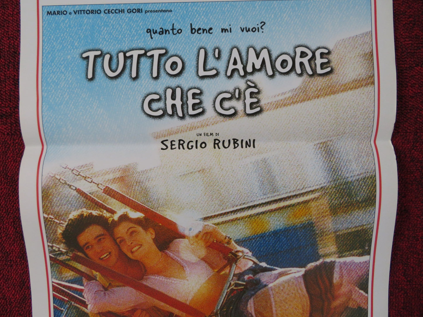 TUTTO L'AMORE CHE CE ITALIAN LOCANDINA POSTER DAMIANO RUSSO M. VENITUCCI 2000 Rendezvous Cinema Movie posters
