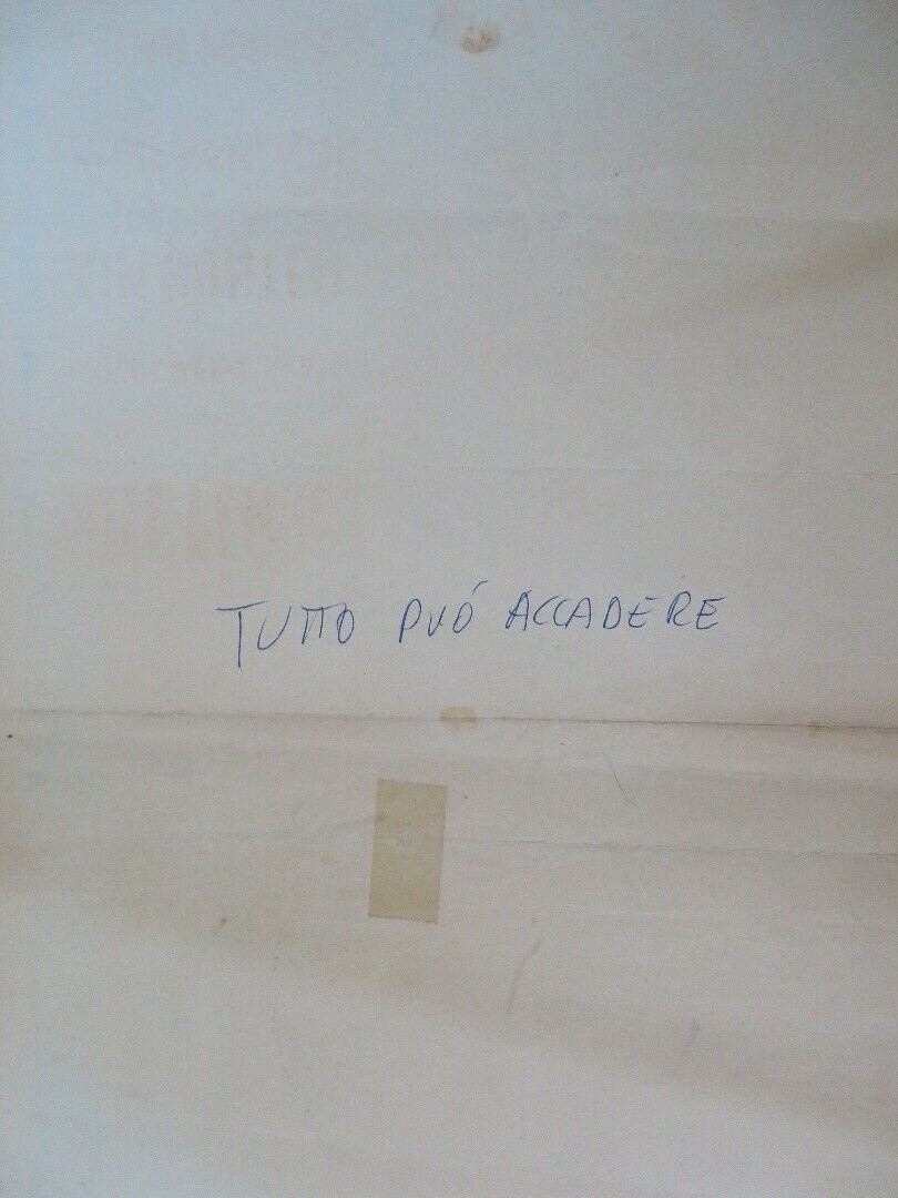 TUTTO PUO ACCADERE/ ANYTHING CAN HAPPEN ITALIAN LOCANDINA (27" x 13") POSTER '52 Movie posters