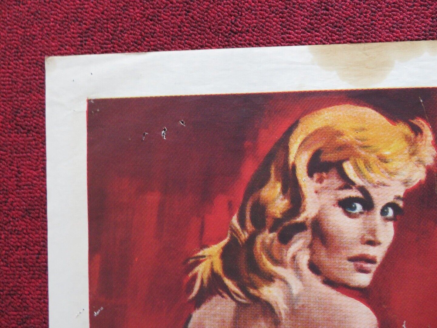 TWENTY PLUS TWO FOLDED US ONE SHEET POSTER DAVID JANSSEN JEANNE CRAIN 1961 Movie posters