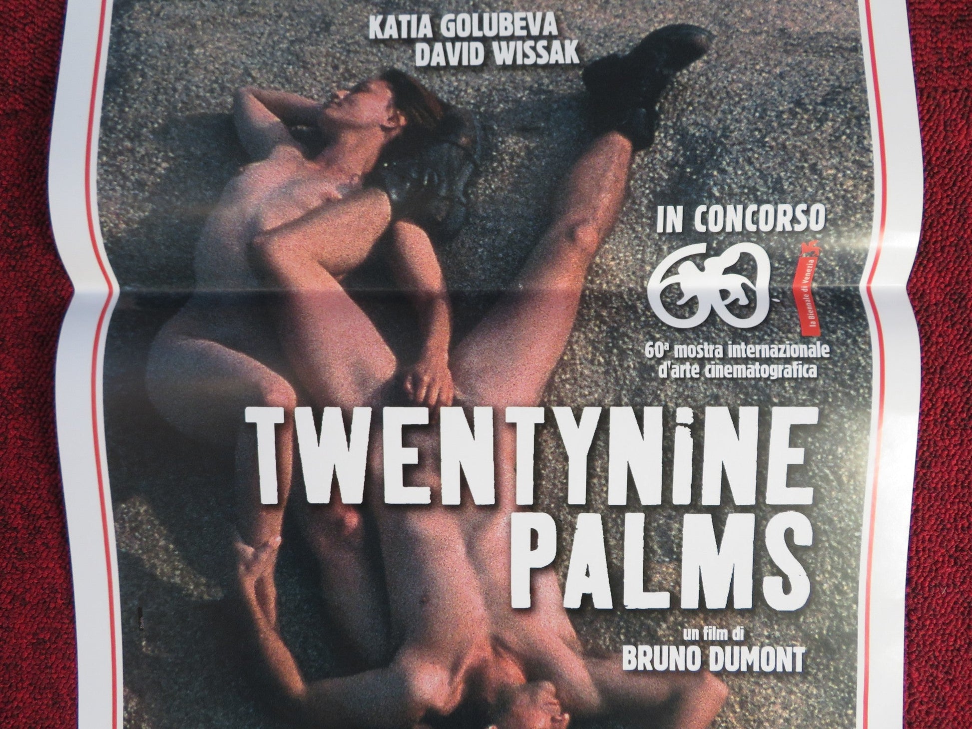 TWENTYNINE PALMS ITALIAN LOCANDINA POSTER KATIA GOLUBEVA DAVID WISSAK 2003 Rendezvous Cinema Movie posters