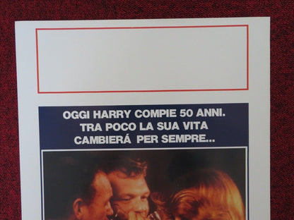 TWICE IN A LIFETIME ITALIAN LOCANDINA (27.5"x13") POSTER GENE HACKMAN 1987 Movie posters