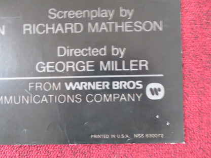 TWILIGHT ZONE: THE MOVIE FOLDED US ONE SHEET POSTER SPIELBERG LANDIS 1983 Rendezvous Cinema Movie posters