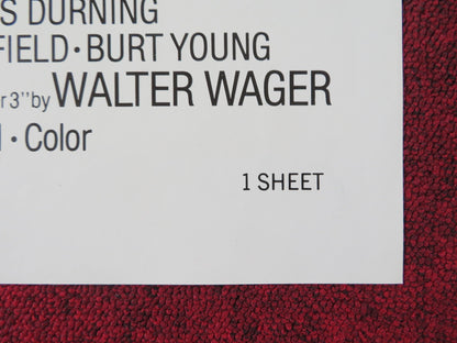 TWILIGHT'S LAST GLEAMING FOLDED US ONE SHEET POSTER BURT LANCASTER 1977 Rendezvous Cinema Movie posters