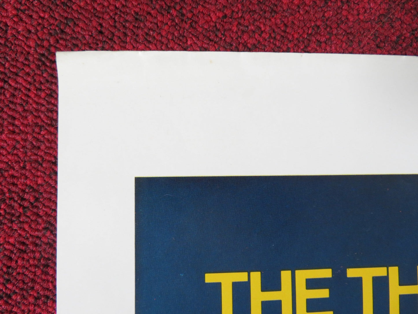 TWILIGHT'S LAST GLEAMING FOLDED US ONE SHEET POSTER BURT LANCASTER 1977 Rendezvous Cinema Movie posters