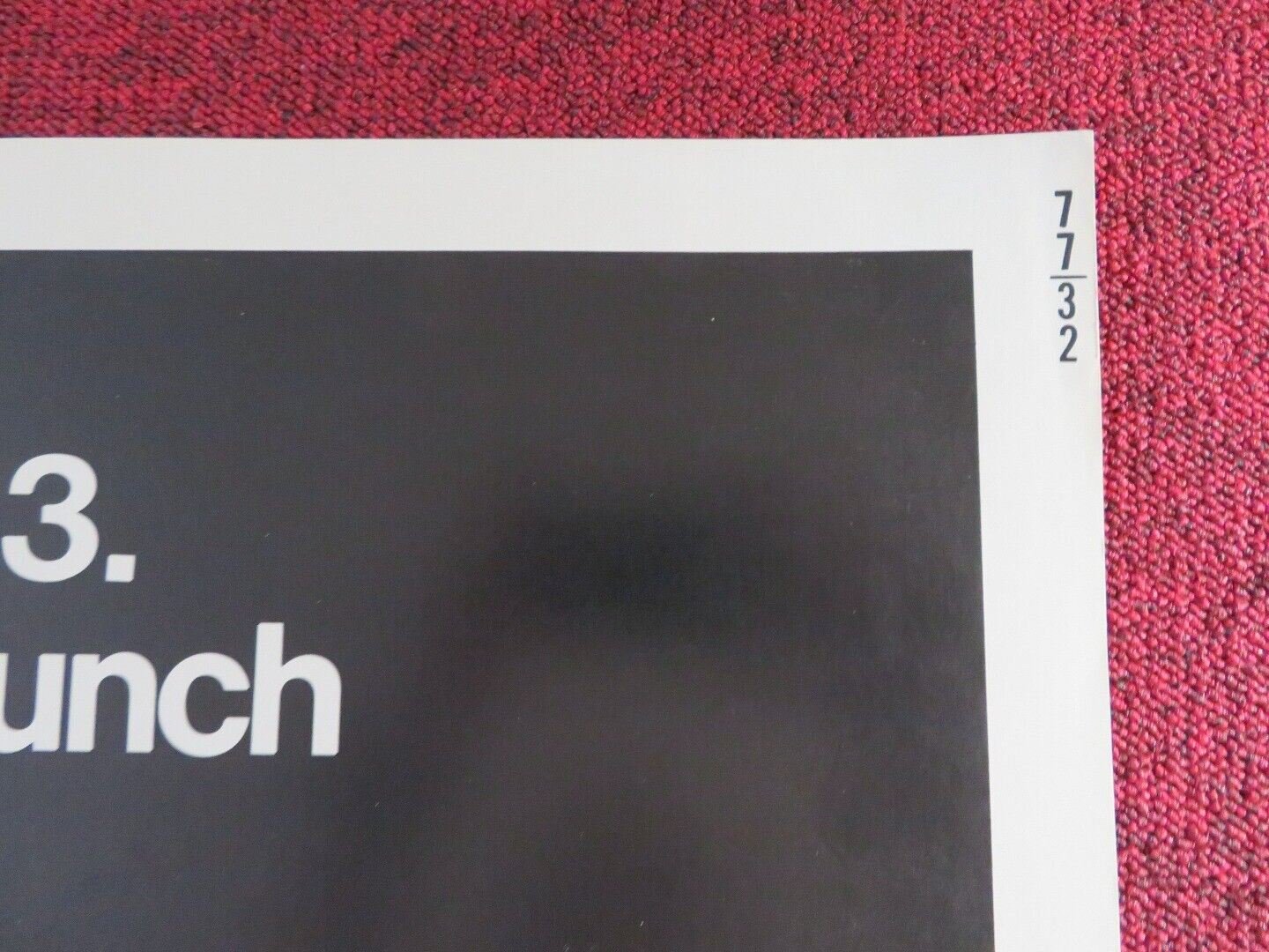 TWILIGHT'S LAST GLEAMING US HALF SHEET (22"x 28") POSTER BURT LANCASTER 1977 Movie posters