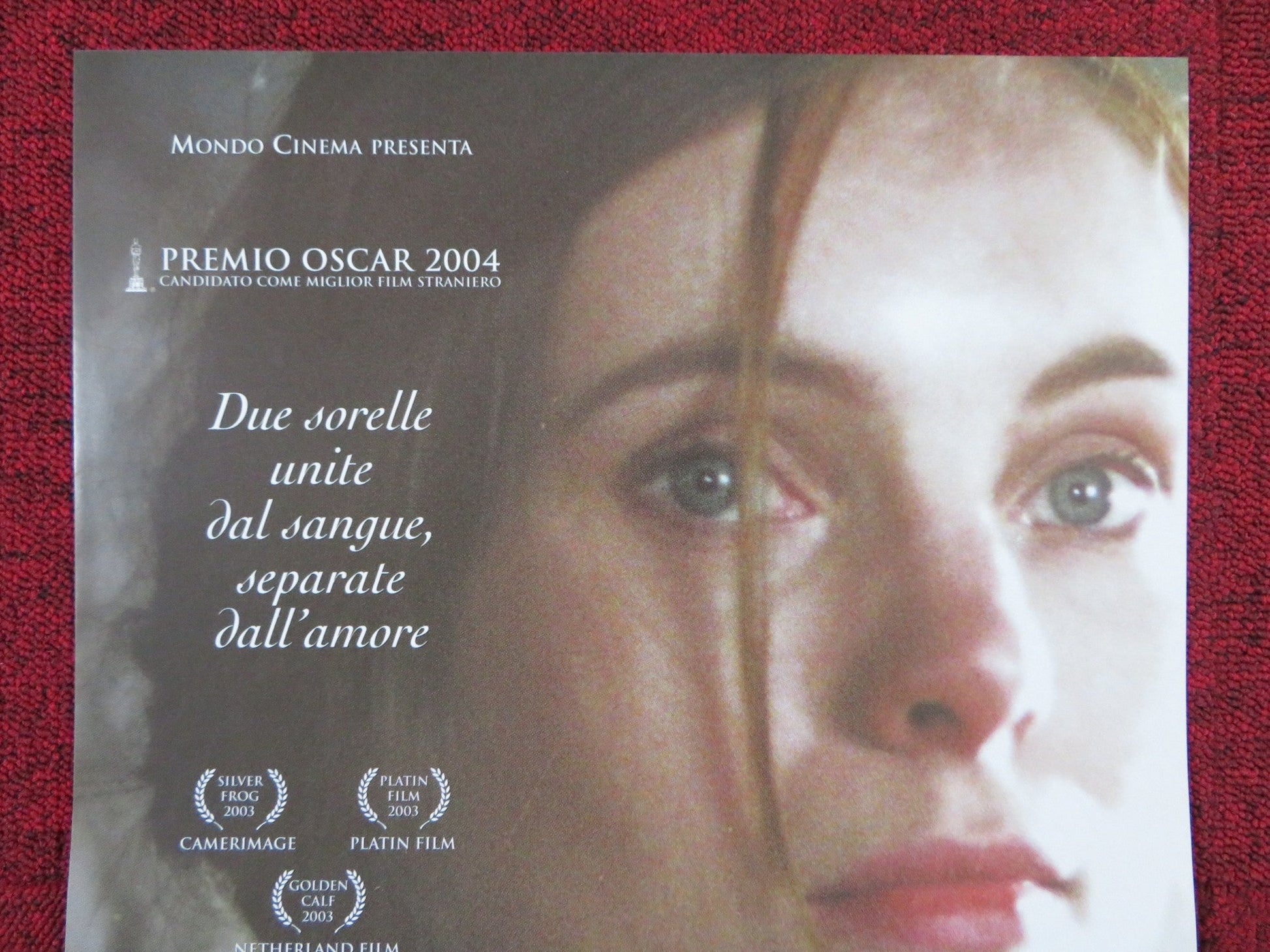 TWIN SISTERS ITALIAN LOCANDINA POSTER ELLEN VOGEL THEKLA REUTEN 2002 Rendezvous Cinema Movie posters