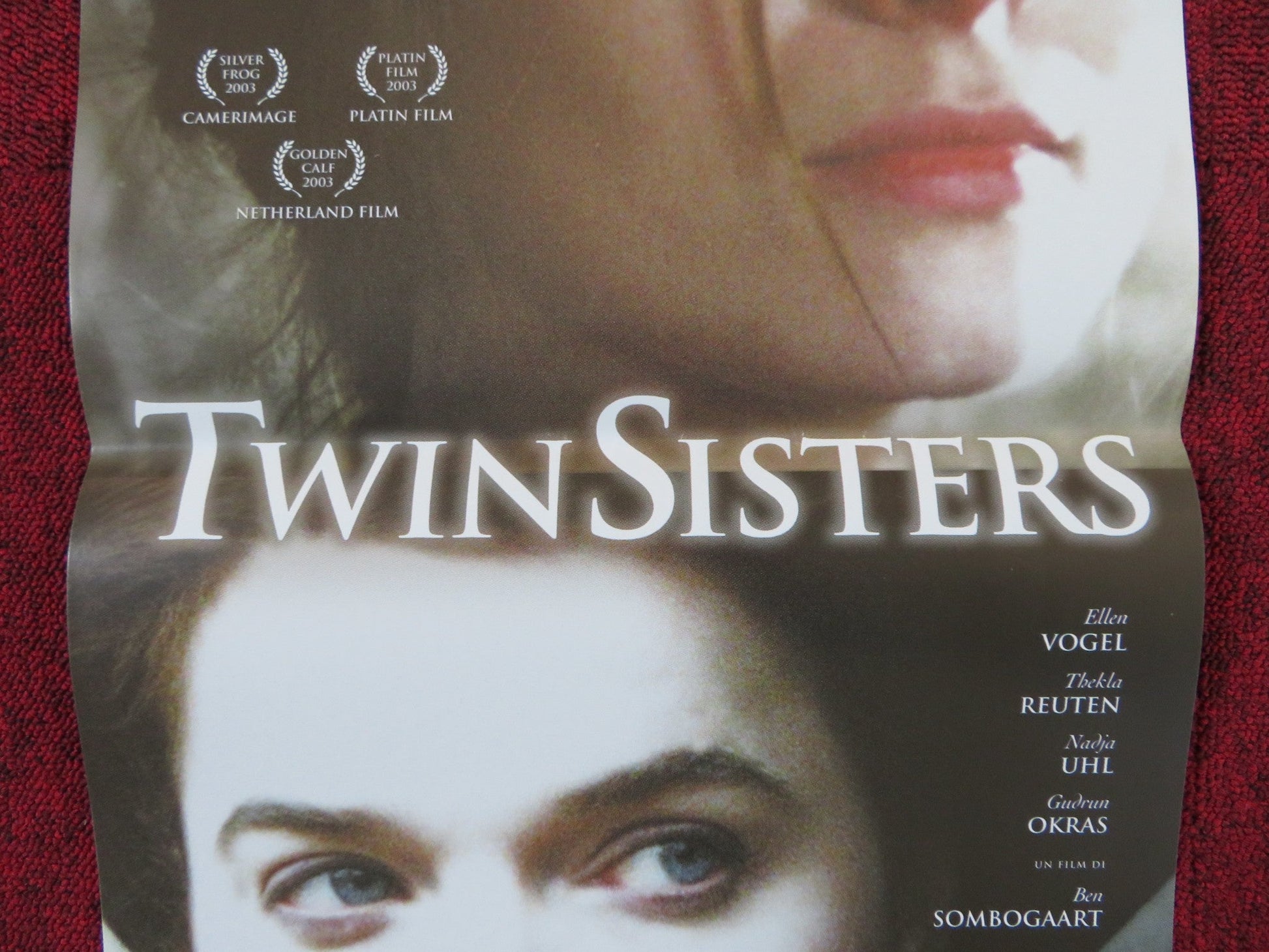 TWIN SISTERS ITALIAN LOCANDINA POSTER ELLEN VOGEL THEKLA REUTEN 2002 Rendezvous Cinema Movie posters