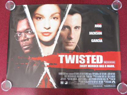 TWISTED UK QUAD (30"x 40") ROLLED POSTER ASHLEY JUDD SAMUEL L. JACKSON 2004 Rendezvous Cinema Movie posters