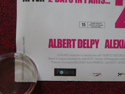 TWO DAYS IN NEW YORK UK QUAD (30"x 40") ROLLED POSTER CHRIS ROCK JULIE DELPY 201 Rendezvous Cinema Movie posters