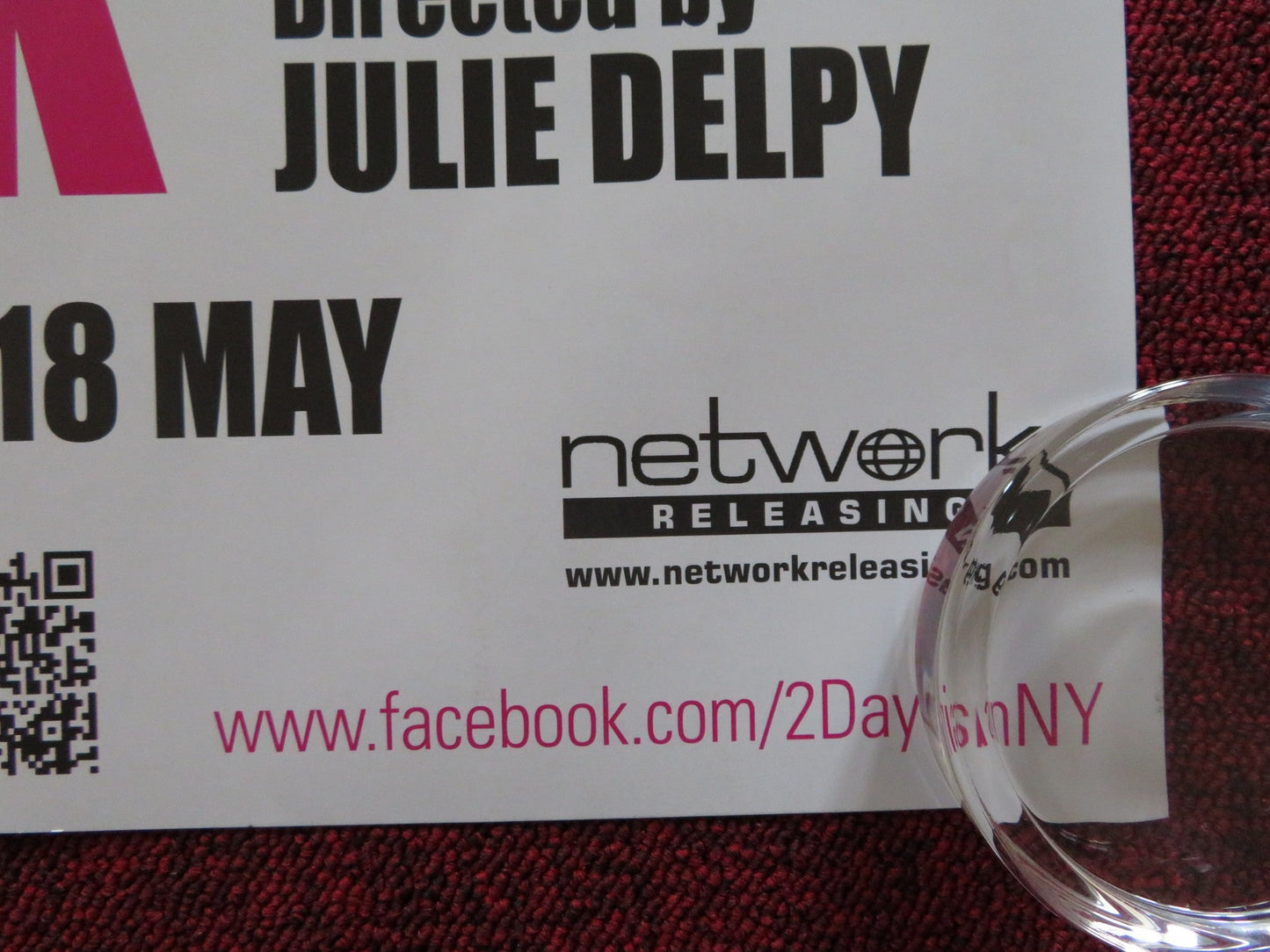 TWO DAYS IN NEW YORK UK QUAD (30"x 40") ROLLED POSTER CHRIS ROCK JULIE DELPY 201 Rendezvous Cinema Movie posters