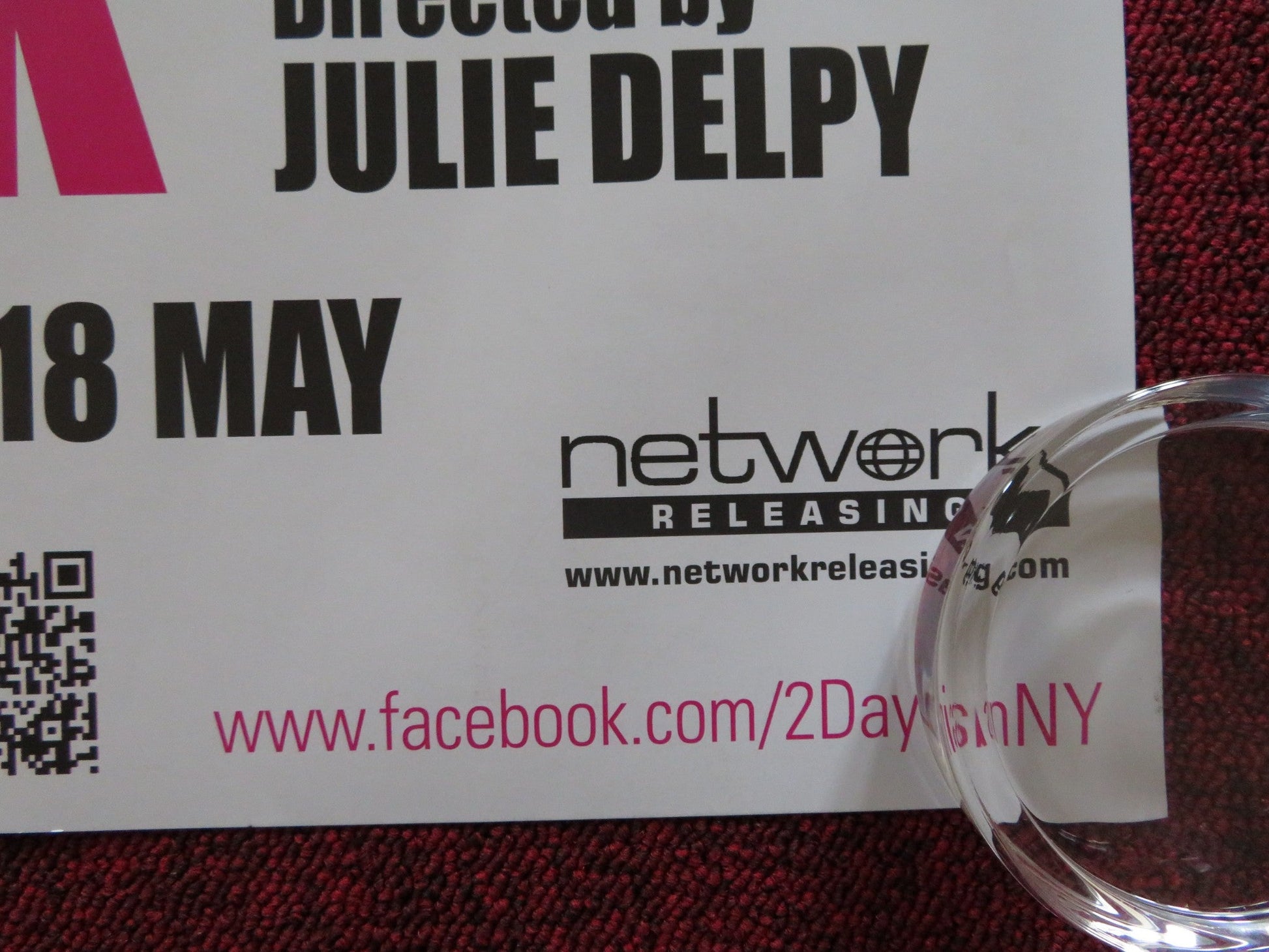 TWO DAYS IN NEW YORK UK QUAD (30"x 40") ROLLED POSTER CHRIS ROCK JULIE DELPY 201 Rendezvous Cinema Movie posters