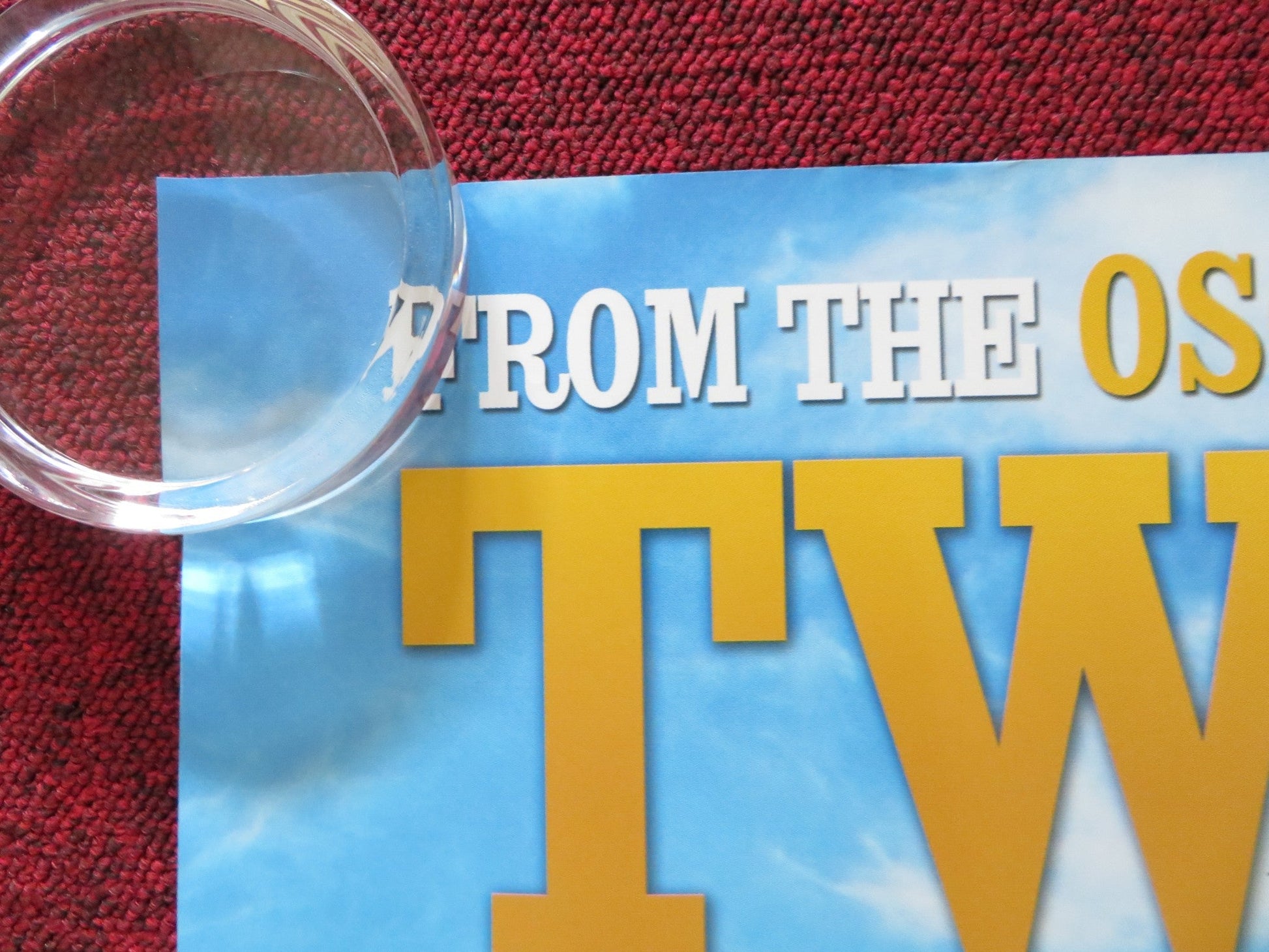 TWO DAYS IN PARIS UK QUAD ROLLED POSTER ADAM GOLDBERG JULIE DELPY 2007 Rendezvous Cinema Movie posters