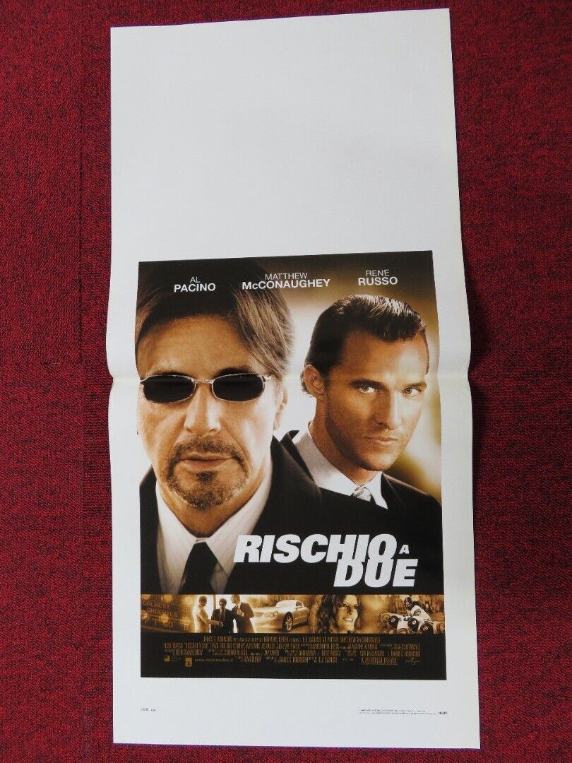 TWO FOR THE MONEY ITALIAN LOCANDINA (27.5"x13") POSTER AL PACINO 2005 Movie posters