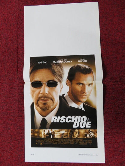 TWO FOR THE MONEY ITALIAN LOCANDINA (27.5"x13") POSTER AL PACINO 2005 Movie posters