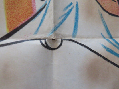 TWO GALS AND A GUY FOLDED US ONE SHEET POSTER ROBERT ALDA JANIS PAIGE 1951 Movie posters