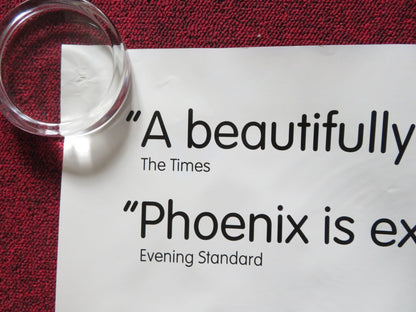 TWO LOVERS UK QUAD (30"x 40") ROLLED POSTER JOAQUIN PHOENIX GWYNETH PALTROW 2008 Rendezvous Cinema Movie posters