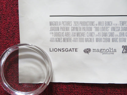 TWO LOVERS UK QUAD (30"x 40") ROLLED POSTER JOAQUIN PHOENIX GWYNETH PALTROW 2008 Rendezvous Cinema Movie posters