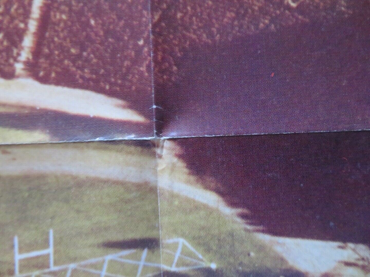 TWO MINUTE WARNING FOLDED US ONE SHEET POSTER CHARLTON HESTON 1976 Movie posters