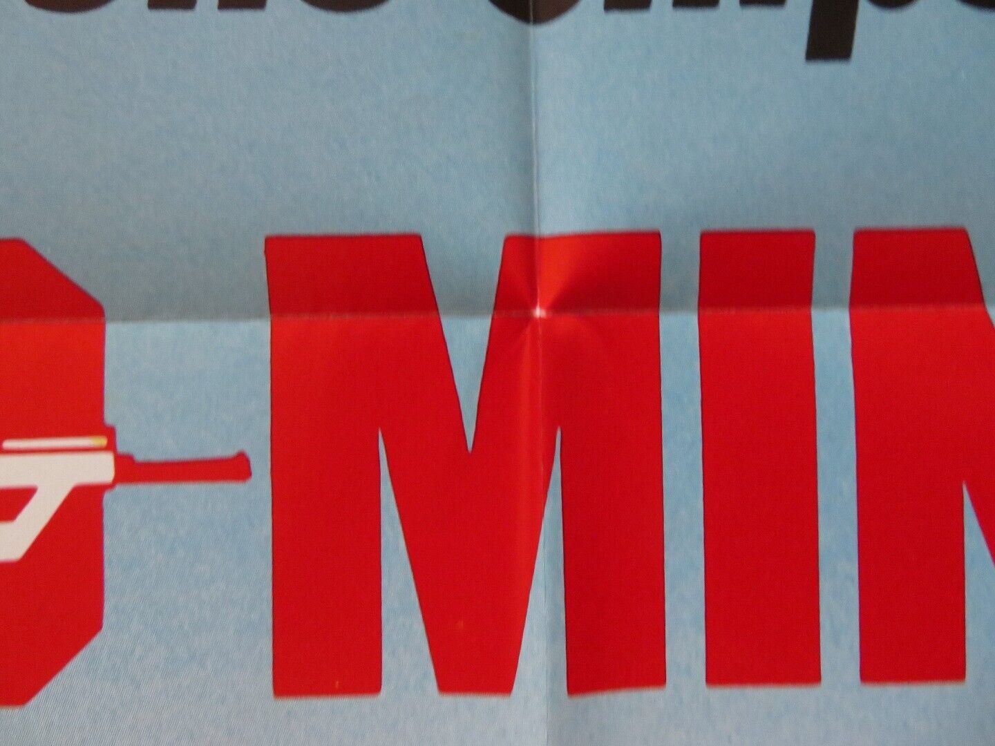 TWO MINUTE WARNING FOLDED US ONE SHEET POSTER CHARLTON HESTON 1976 Movie posters