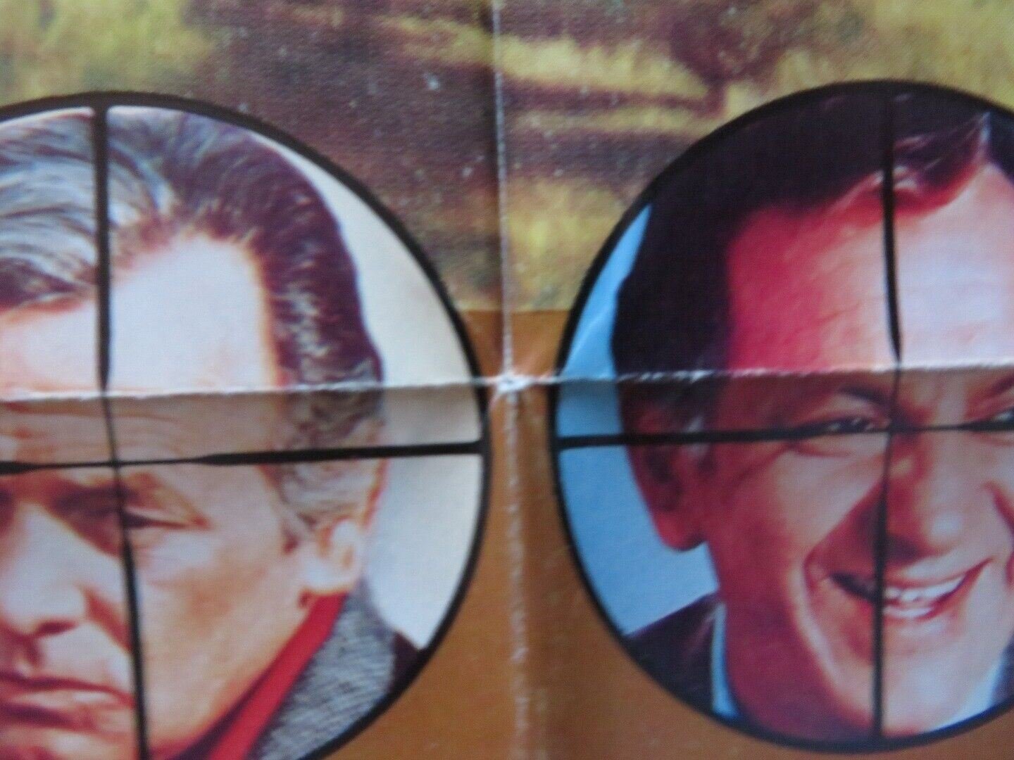 TWO MINUTE WARNING FOLDED US ONE SHEET POSTER CHARLTON HESTON 1976 Movie posters