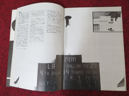 TWO MINUTE WARNING JAPANESE BROCHURE / PRESS BOOK CHARLTON HESTON 1976 Rendezvous Cinema Movie posters