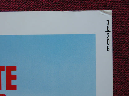 TWO MINUTE WARNING US HALF SHEET (22"x 28") POSTER CHARLTON HESTON J.CASSAVET Rendezvous Cinema Movie posters