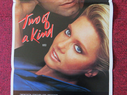 TWO OF A KIND FOLDED AUSTRALIAN DAYBILL POSTER JOHN TRAVOLTA OLIVIA NEWTON - JOHN Movie posters