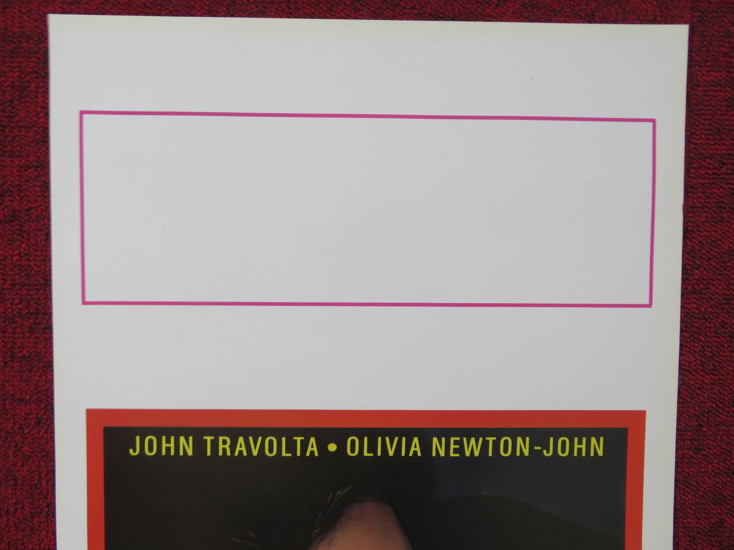 TWO OF A KIND ITALIAN LOCANDINA POSTER JOHN TRAVOLTA OLIVIA NEWTON - JOHN 1984 Rendezvous Cinema Movie posters