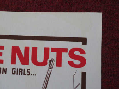 TWO SANE NUTS FOLDED US ONE SHEET POSTER ALBERTO DELL'ACQUA WOLF GOLDAN 1977 Rendezvous Cinema Movie posters