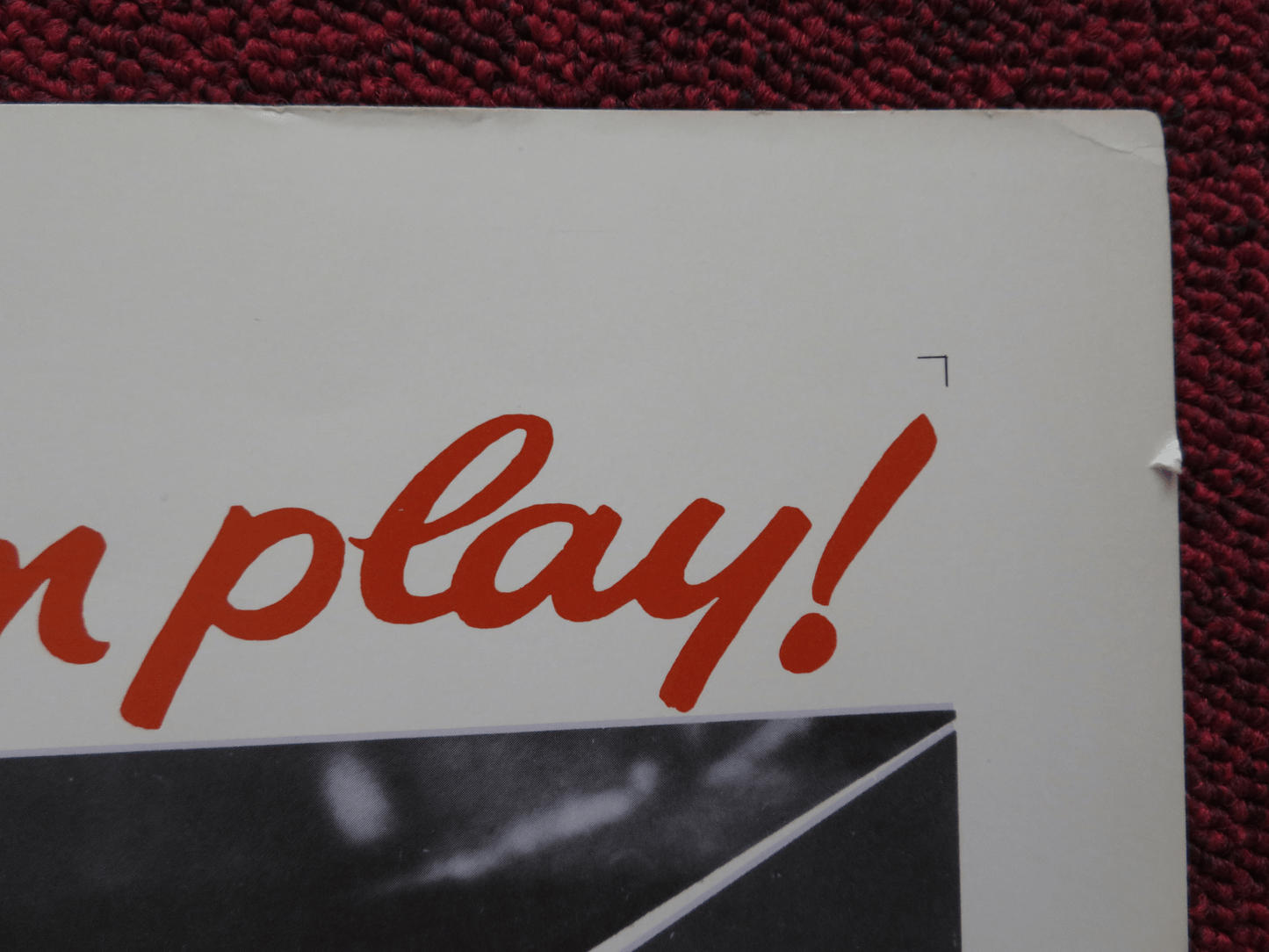 TWO WEEKS IN SEPTEMBER US HALF SHEET (22"x 28") POSTER BRIGITTE BARDOT 1966 Rendezvous Cinema Movie posters