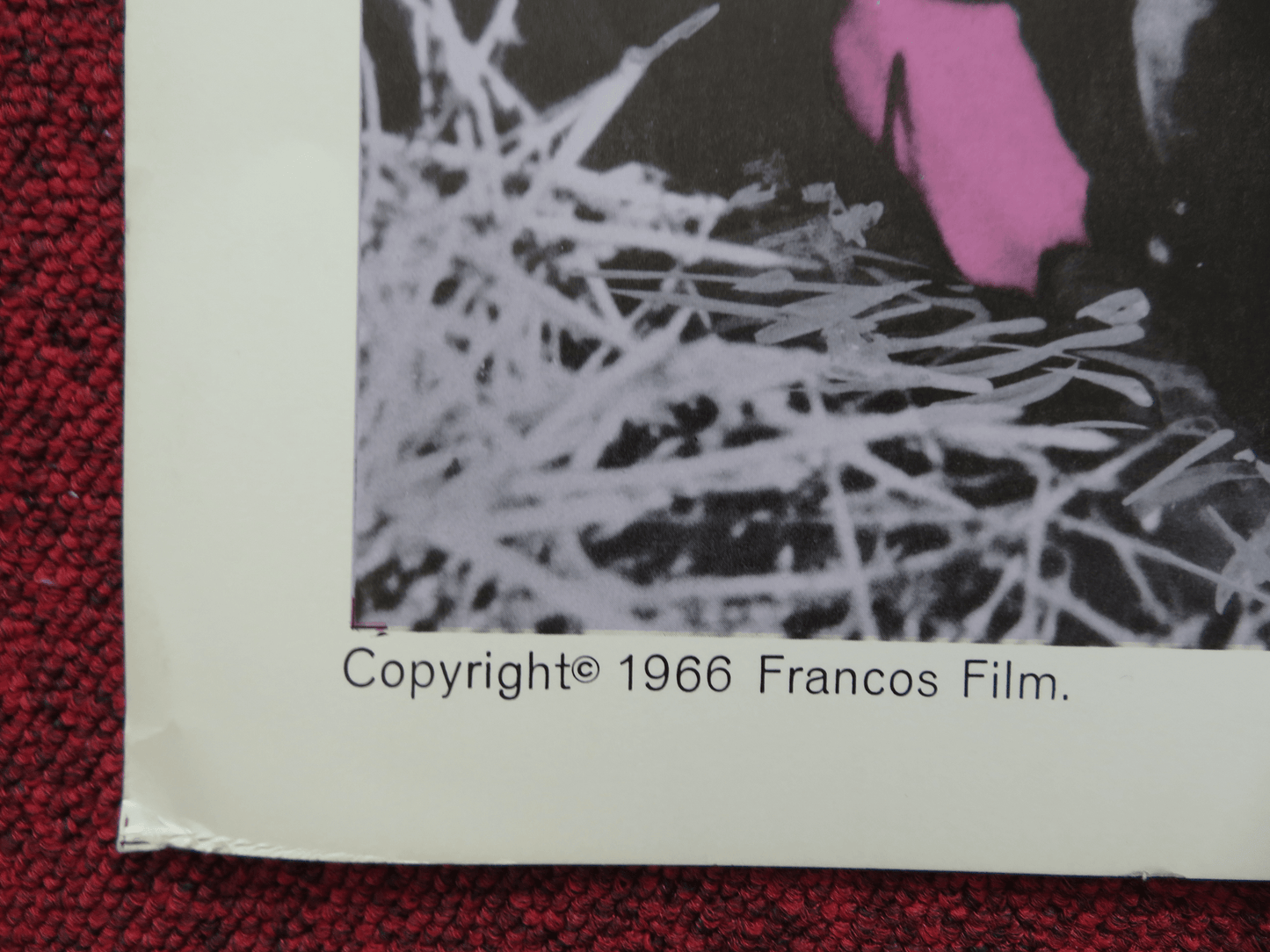 TWO WEEKS IN SEPTEMBER US HALF SHEET (22"x 28") POSTER BRIGITTE BARDOT 1966 Rendezvous Cinema Movie posters