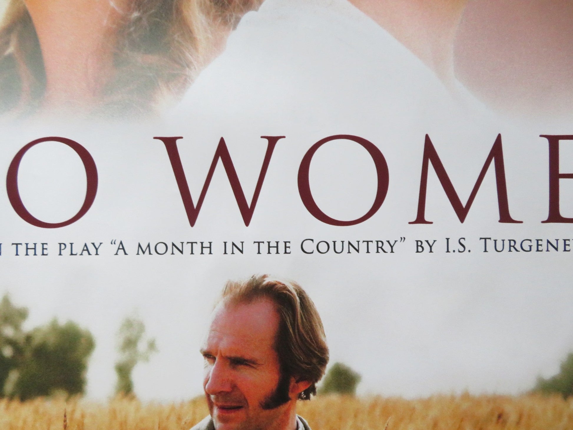 TWO WOMEN UK QUAD (30"x 40") ROLLED POSTER RALPH FIENNES 2014 Rendezvous Cinema Movie posters