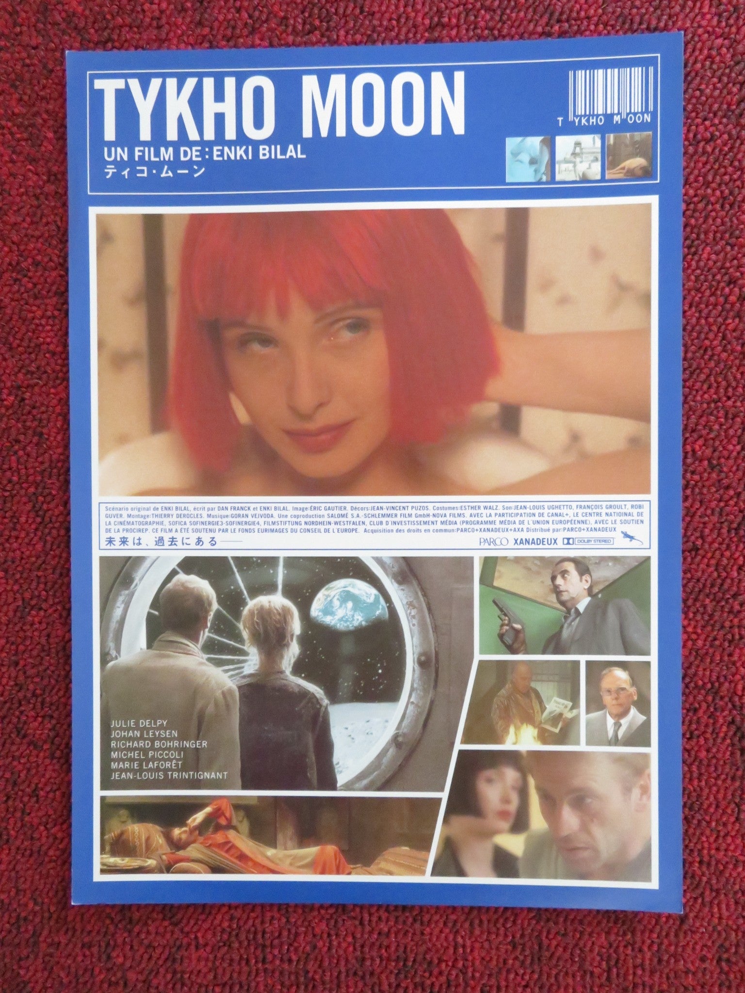 TYKHO MOON JAPANESE CHIRASHI (B5) POSTER JULIE DELPY JOHAN LEYSEN 1996 Rendezvous Cinema Movie posters