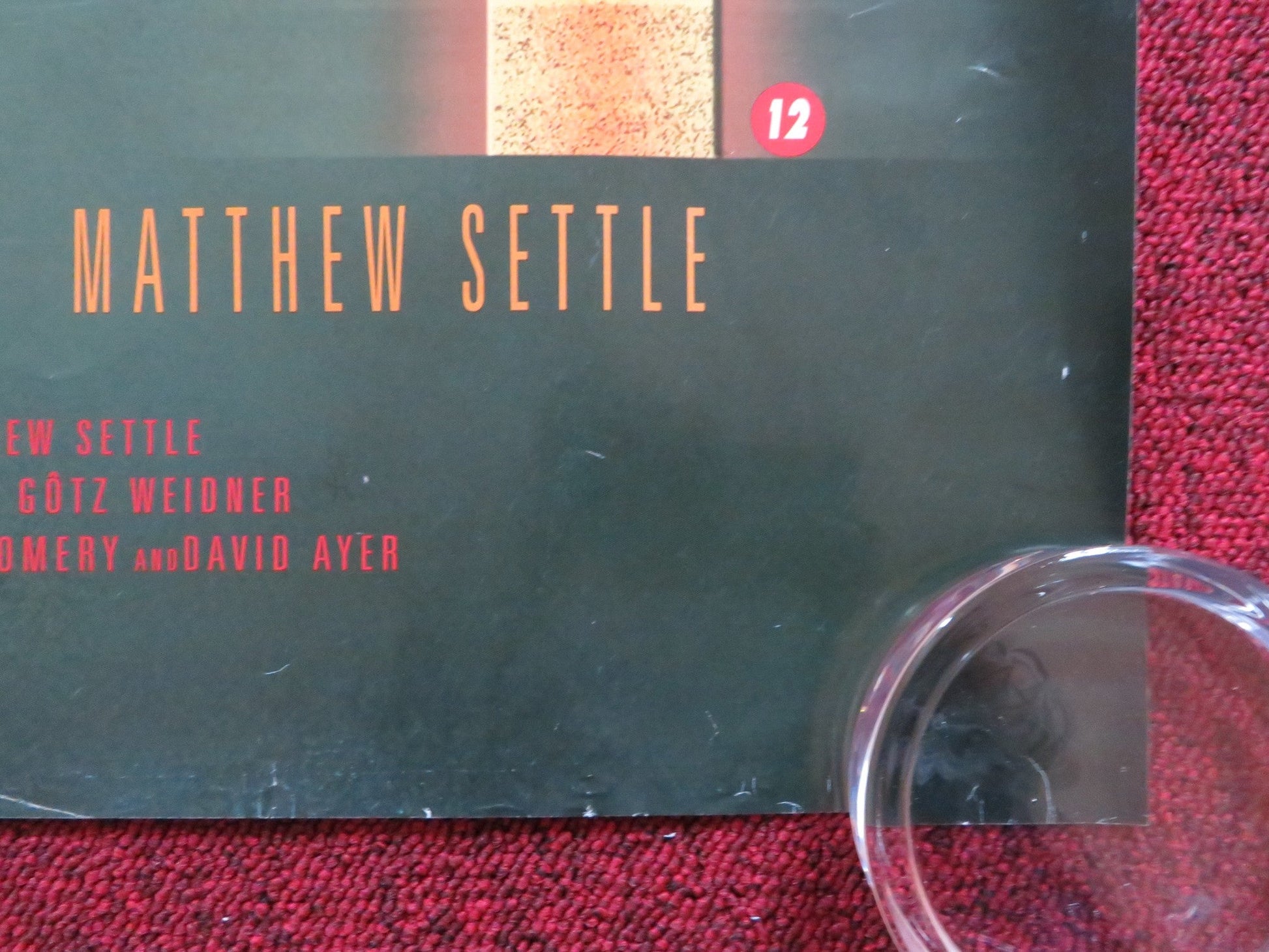 U - 571 UK QUAD (30"x 40") ROLLED POSTER MATTHEW MCCONAUGHEY BILL PAXTON 2000 Rendezvous Cinema Movie posters