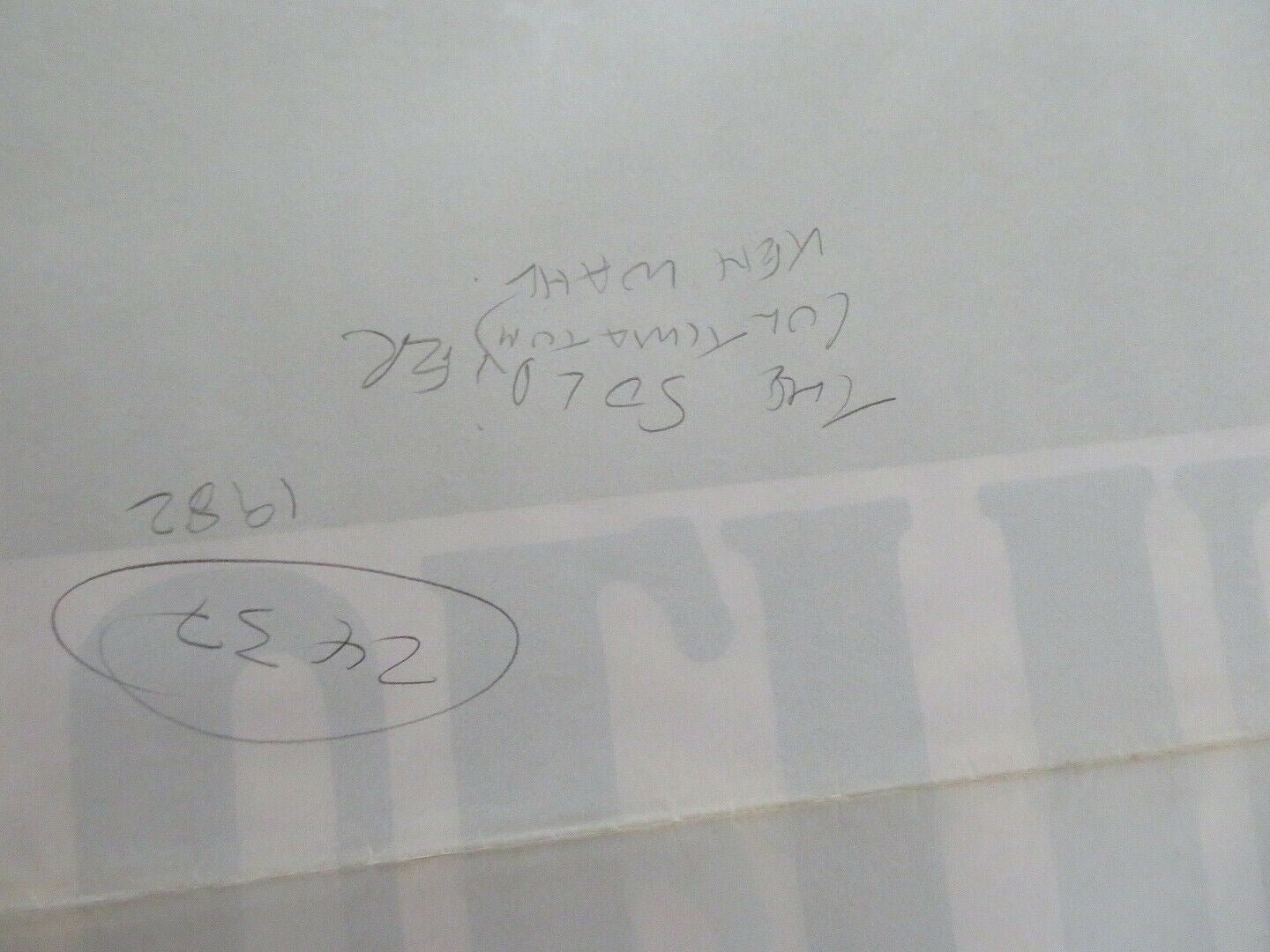 ULTIMATUM/ THE SOLDIER SPANISH (39.5"X 27.5") ROLLED POSTER KEN WAHL 1982 Movie posters