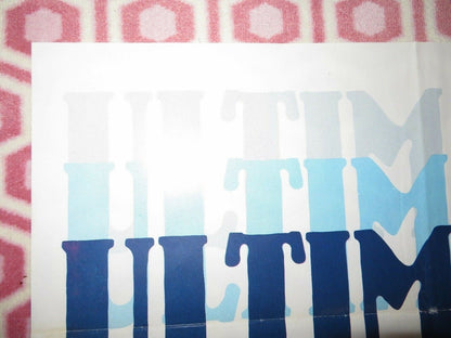 ULTIMATUM/ THE SOLDIER SPANISH (39.5"X 27.5") ROLLED POSTER KEN WAHL 1982 Movie posters