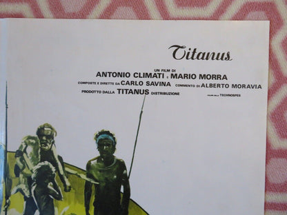 ULTIME GRIDA DALLA SAVANNA (27"X 39") ITALIAN ROLLED POSTER 1975 ANTONIO CLIMATI - Rendezvous Cinema