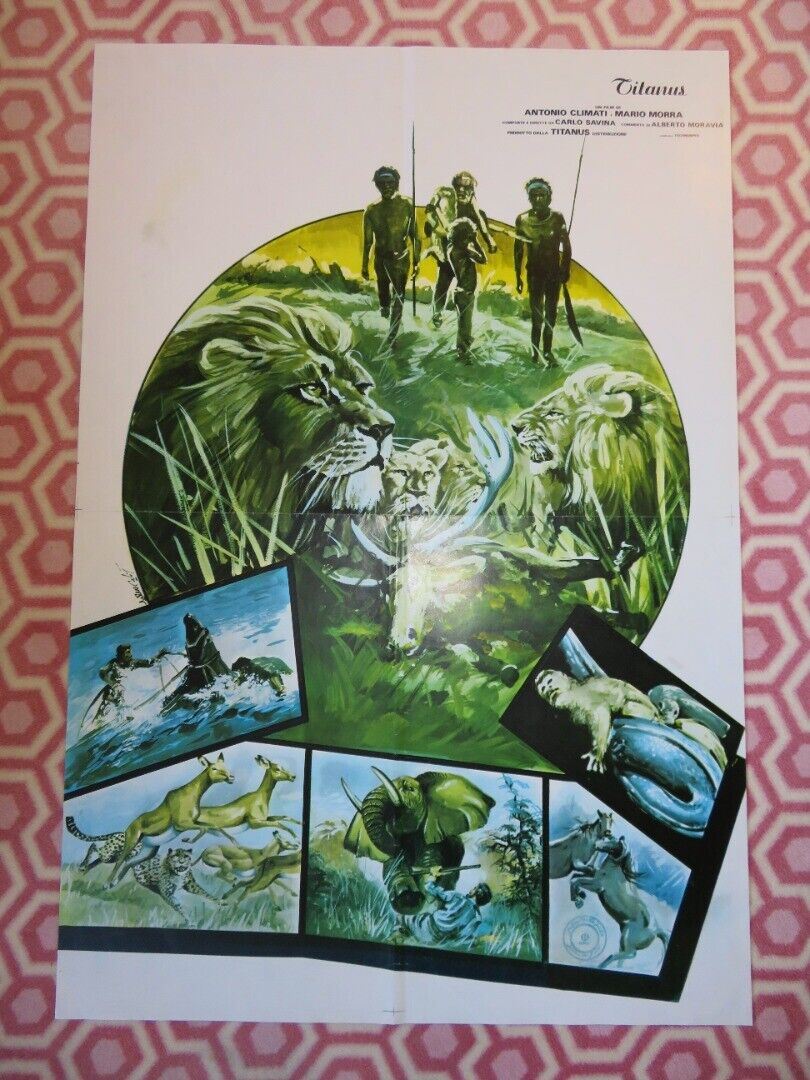 ULTIME GRIDA DALLA SAVANNA (27"X 39") ITALIAN ROLLED POSTER 1975 ANTONIO CLIMATI - Rendezvous Cinema